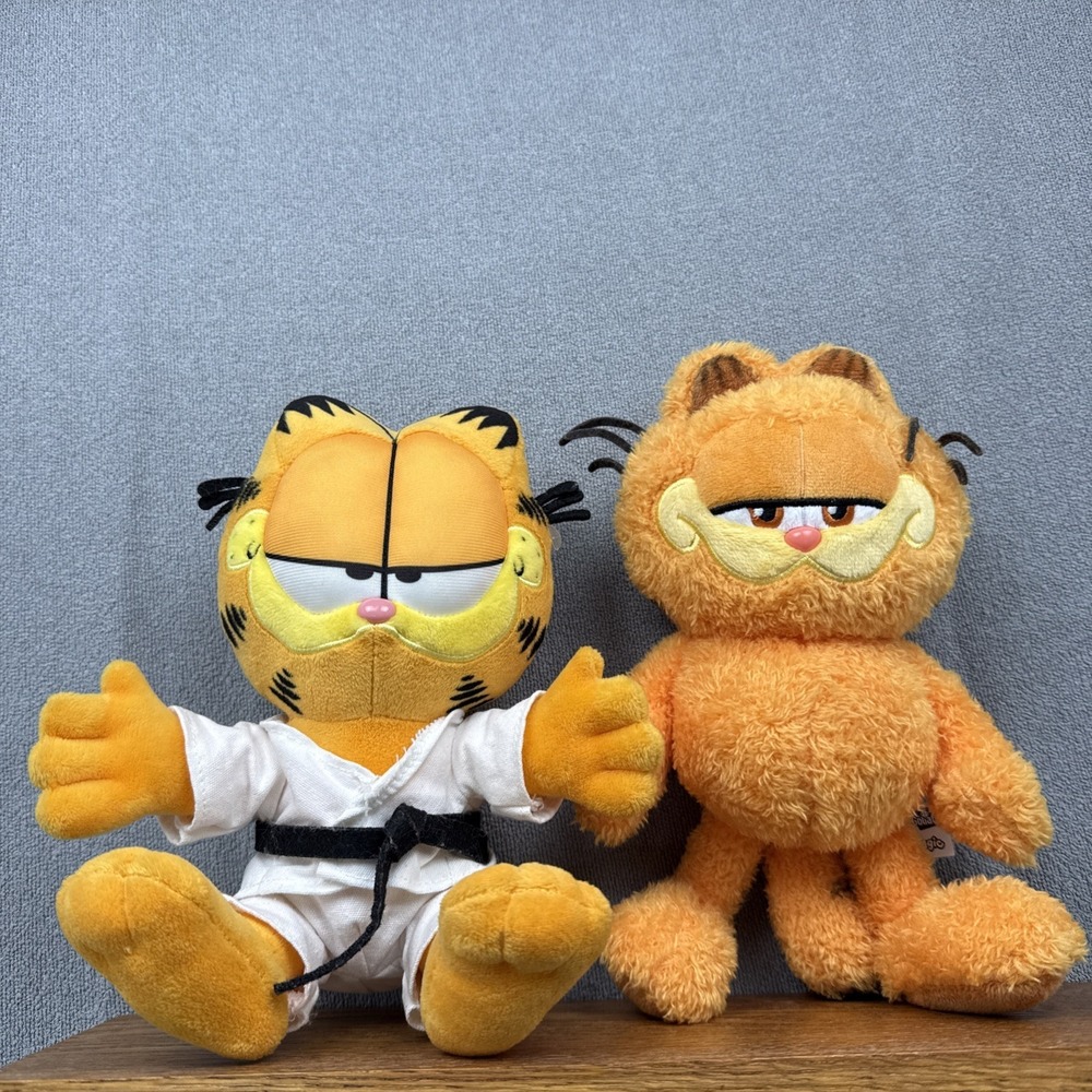 Garfield Plush Stuffed Animal Lot Of 2